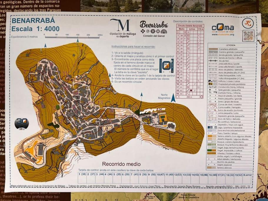 Casa De Diego El Barbero Benarrabá Zewnętrze zdjęcie